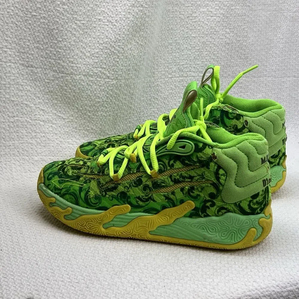PUMA LaMelo Ball MB.03 LaFrance Forever Rare Green GS 6 Shoes 379327-01
